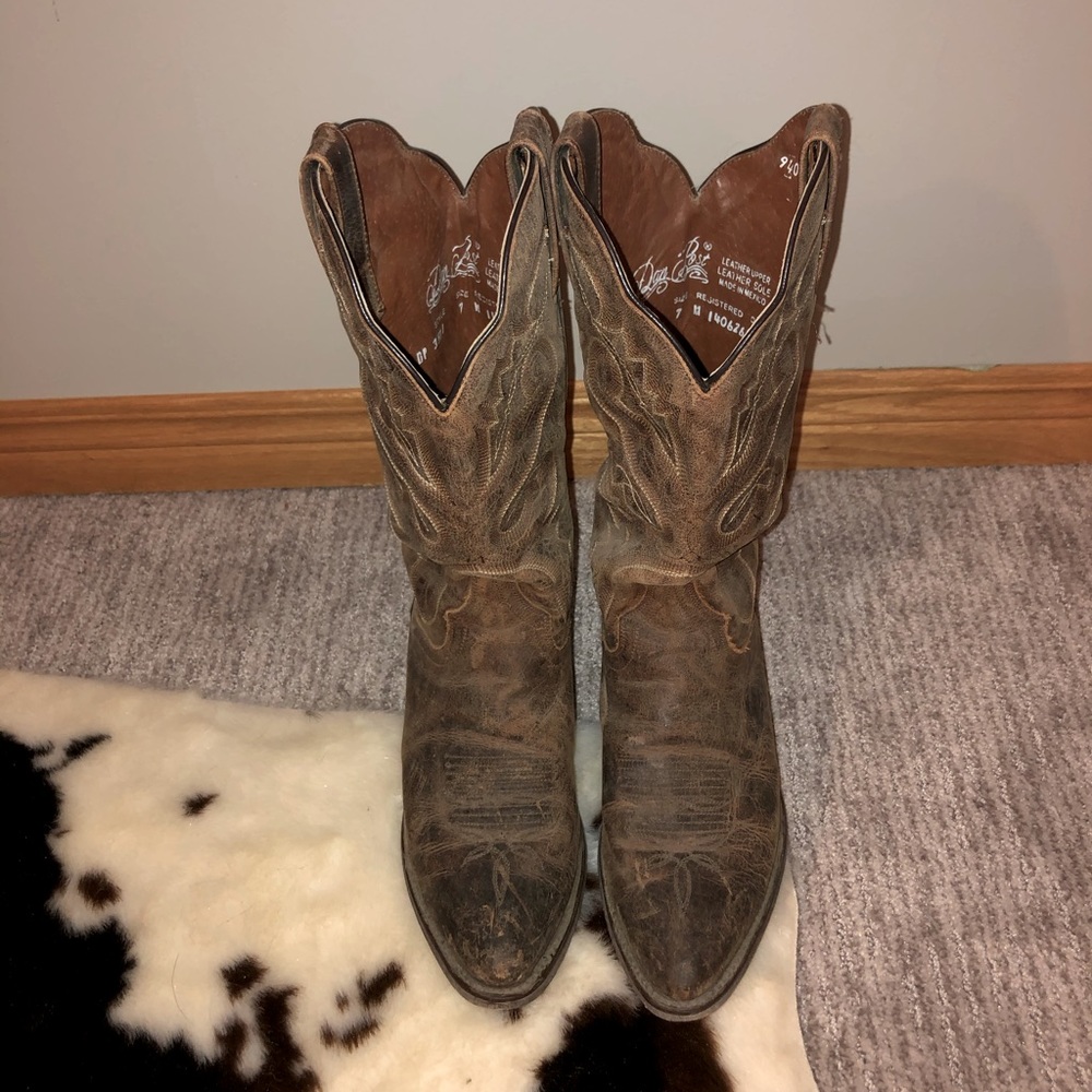 Dan Post J Toe Cowboy Boots